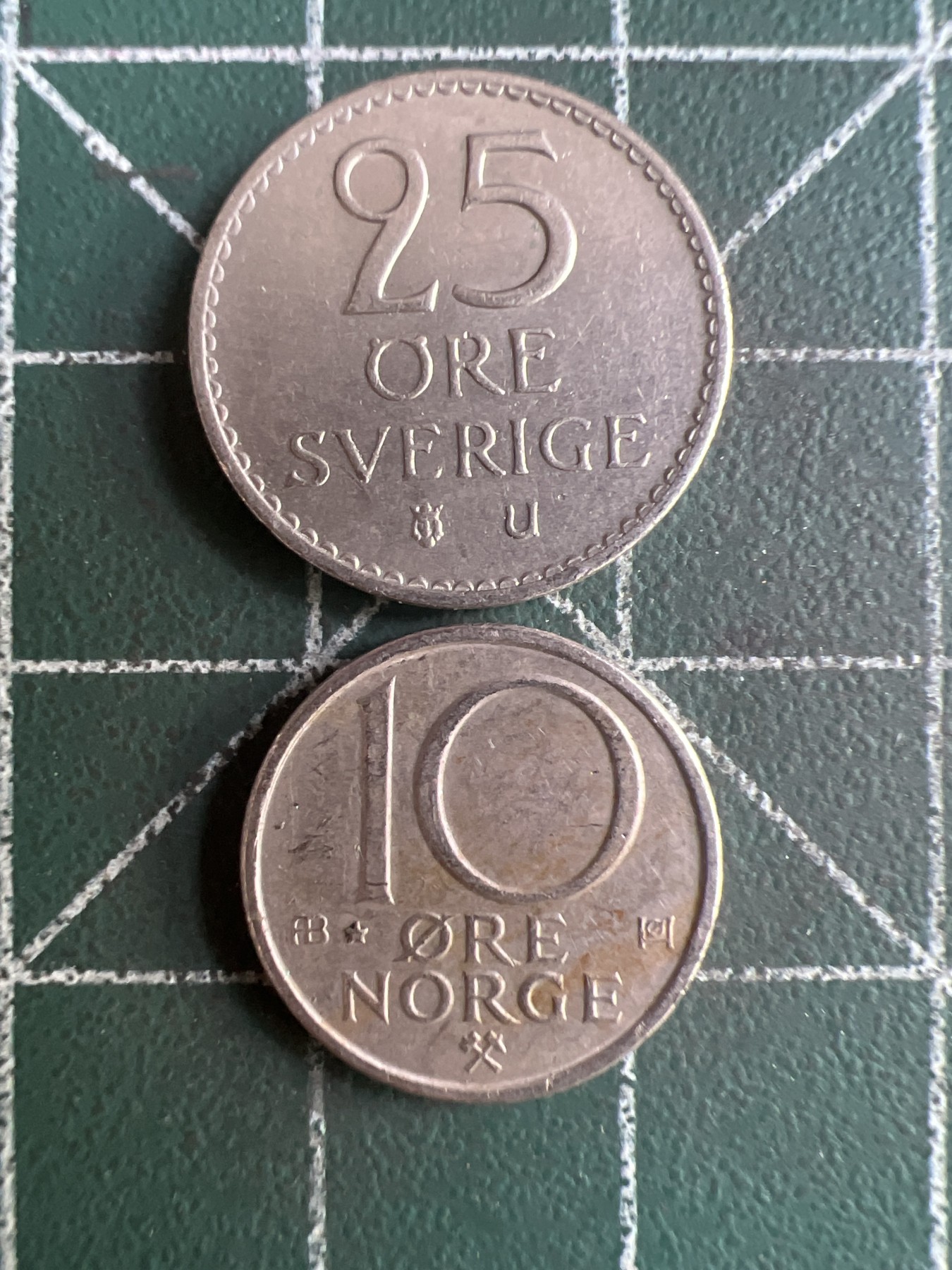 第469期 硬币专场 （无押金，捡漏，全场50包邮，偏远地区除外，接收代拍业务） 瑞典25欧尔、挪威10欧尔