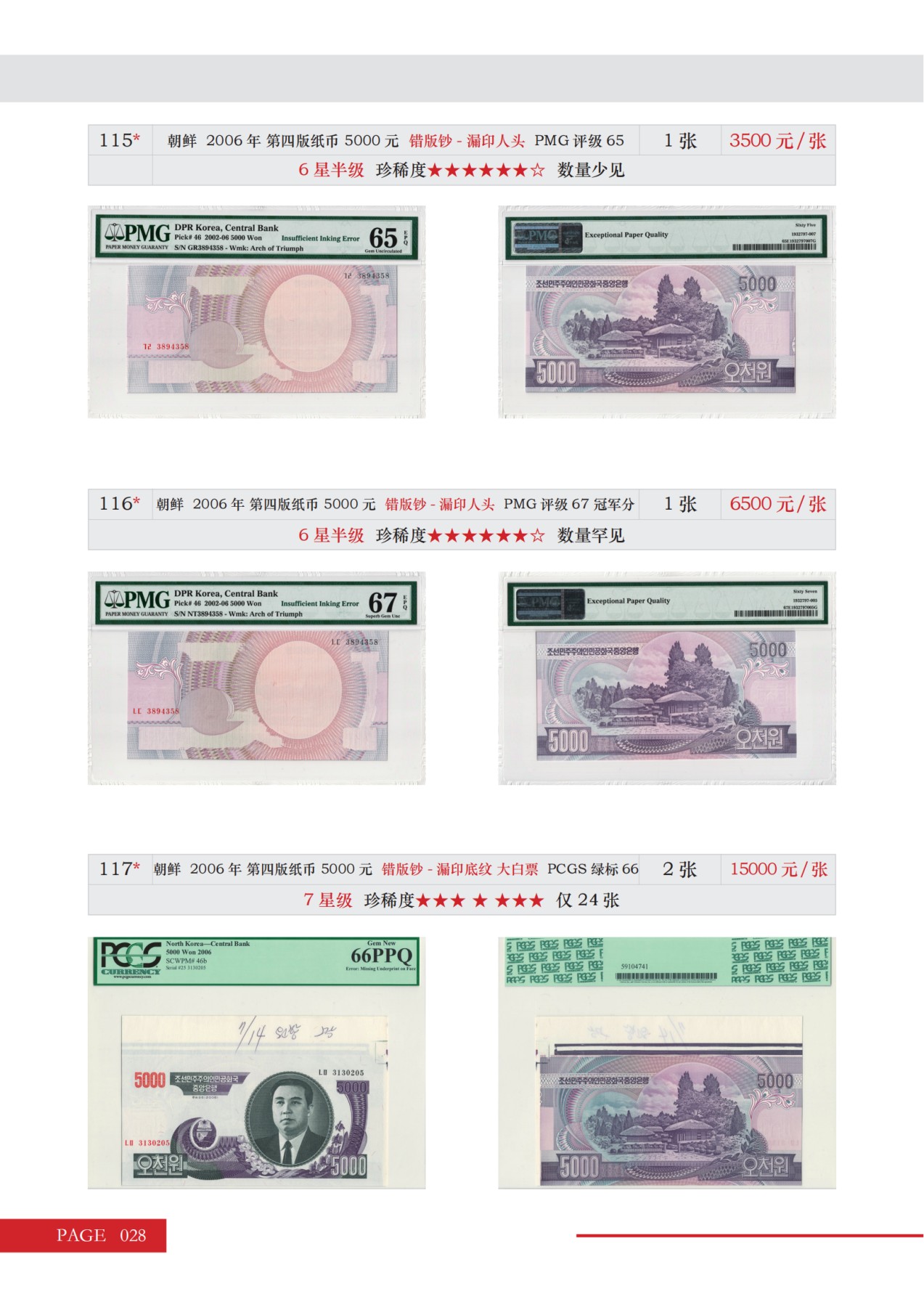 《朝鲜中央银行-2023北京国际钱币博览会 展销目录》朝鲜中央银行&D.W COINS 联合出品  启炫 编著