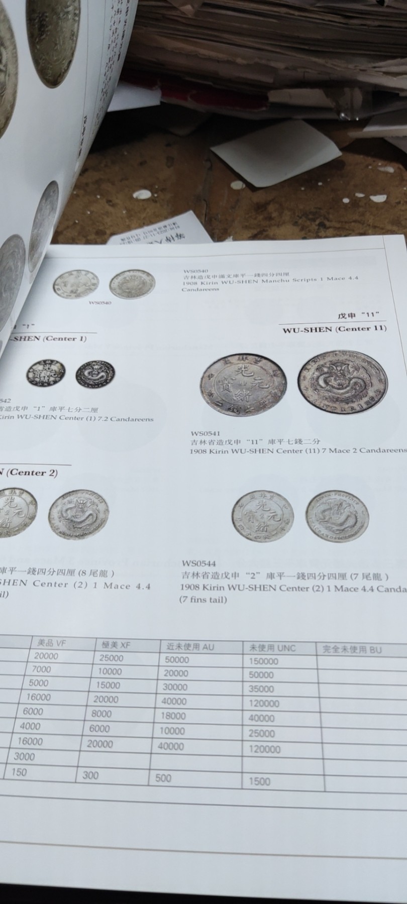 中国金银币目录1791-1949（一版一印）（8.5品左右）