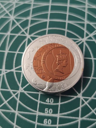 燕姐换藏第70拍 加纳2017年夏洛克福尔摩斯双色钛币