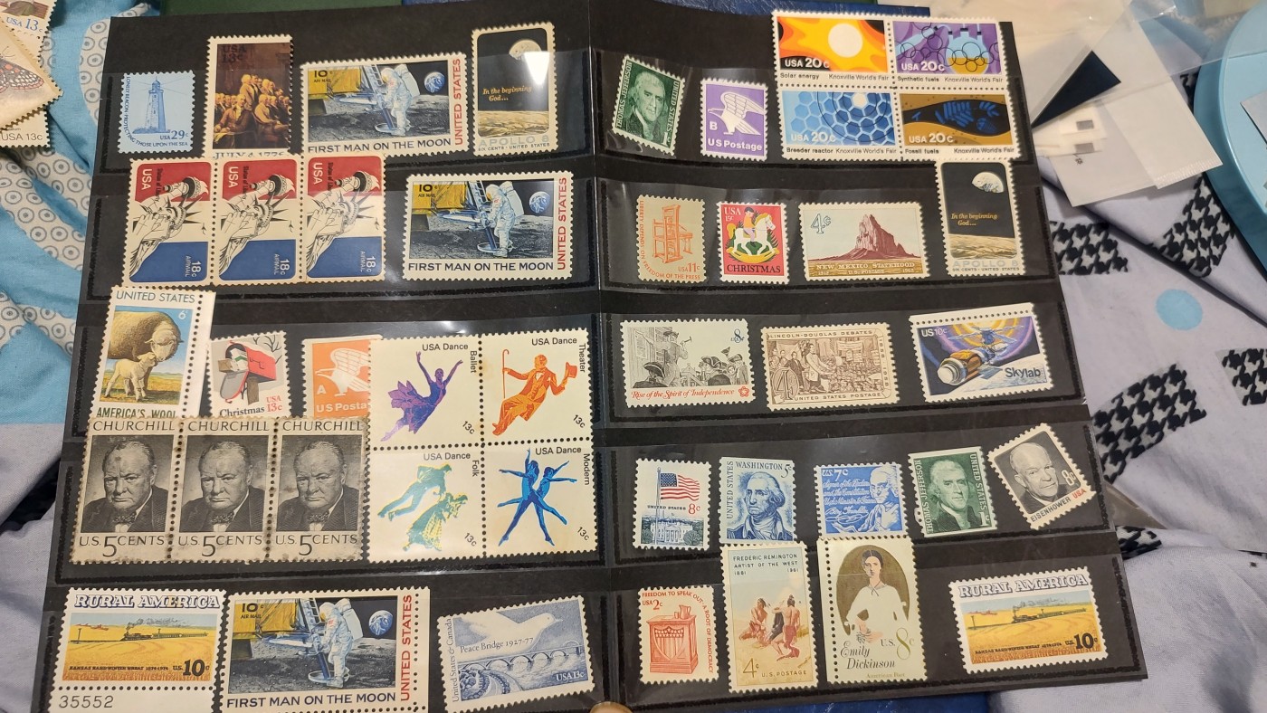 一月邮币社第九期拍卖国际邮票专场 美国老新票42枚