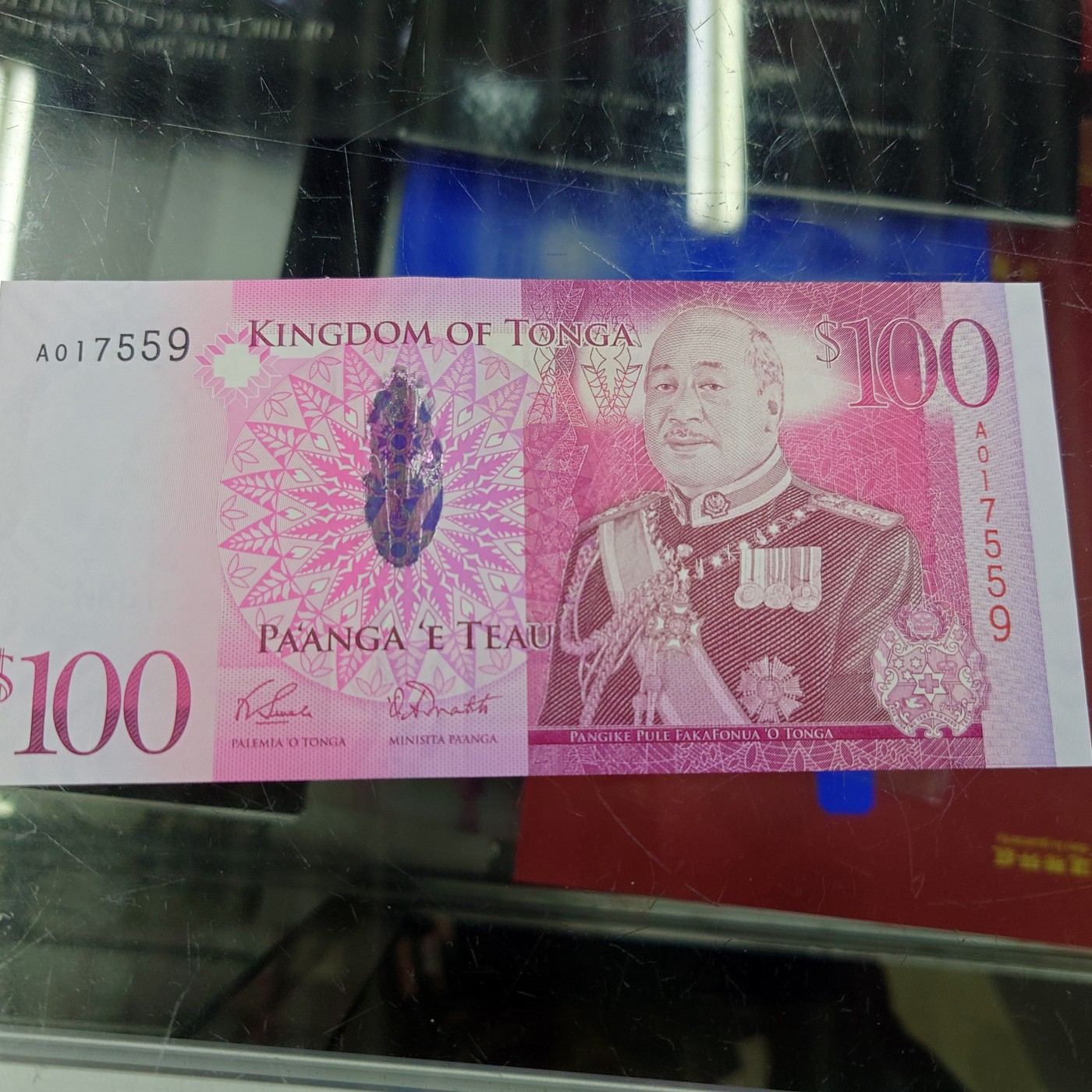 【世界钱币】精选微拍第85期暨2023年第三十二期 部分卖剩杂货大卖场(欧美洋洲篇) 2009年汤加100番加 全新绝品无47