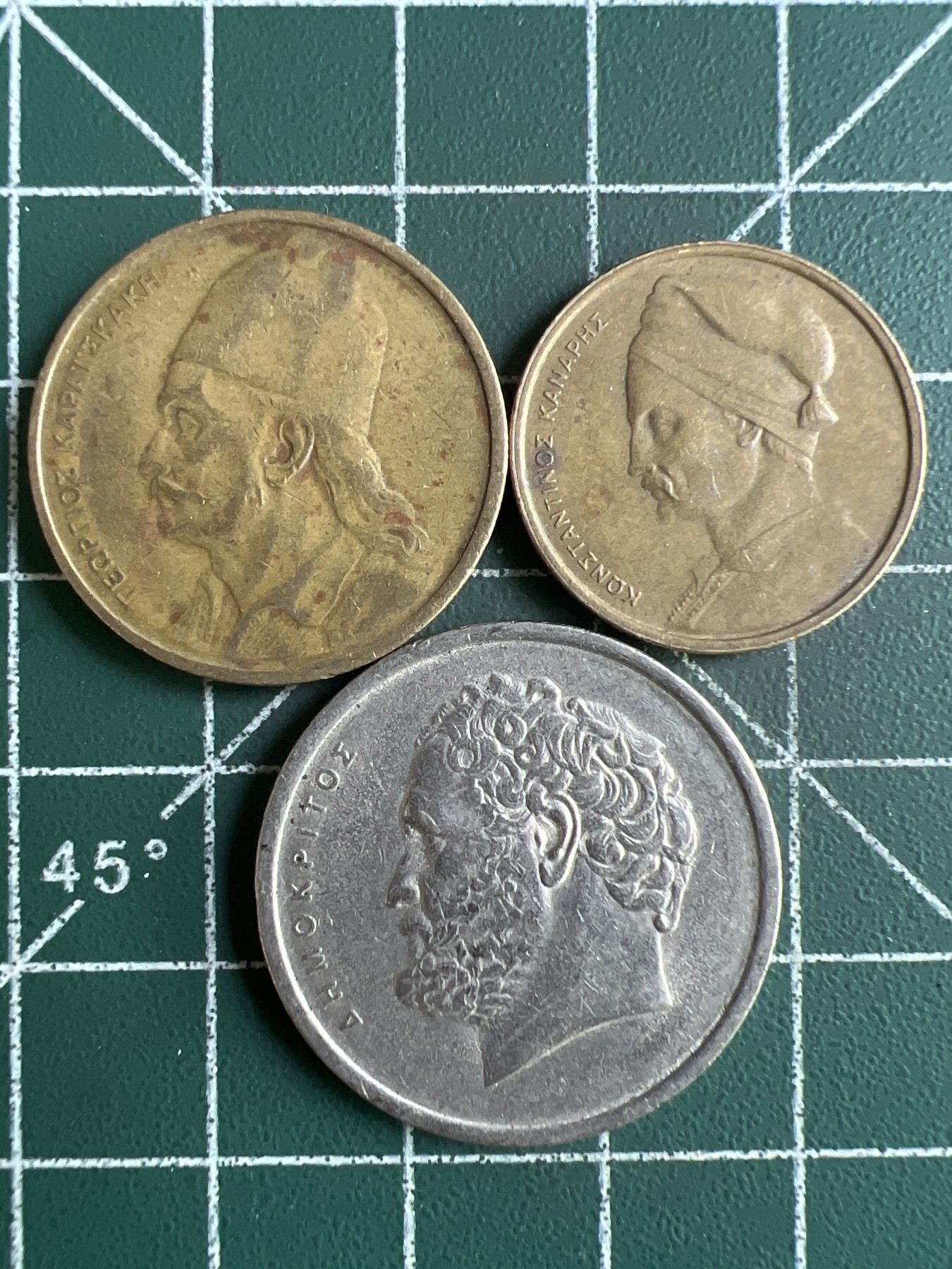 第469期 硬币专场 （无押金，捡漏，全场50包邮，偏远地区除外，接收代拍业务） 希腊三枚