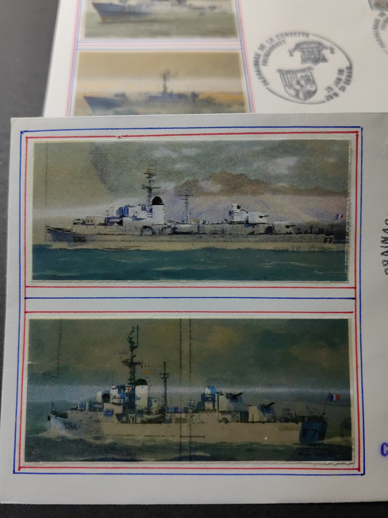 经典邮品专场（拍卖）第③②场 法国1988年 军舰纪念一套