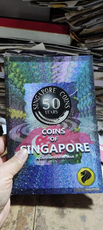 COINS OF SINGAPORE A Commemorative Book - COINS OF SINGAPORE A Commemorative Book