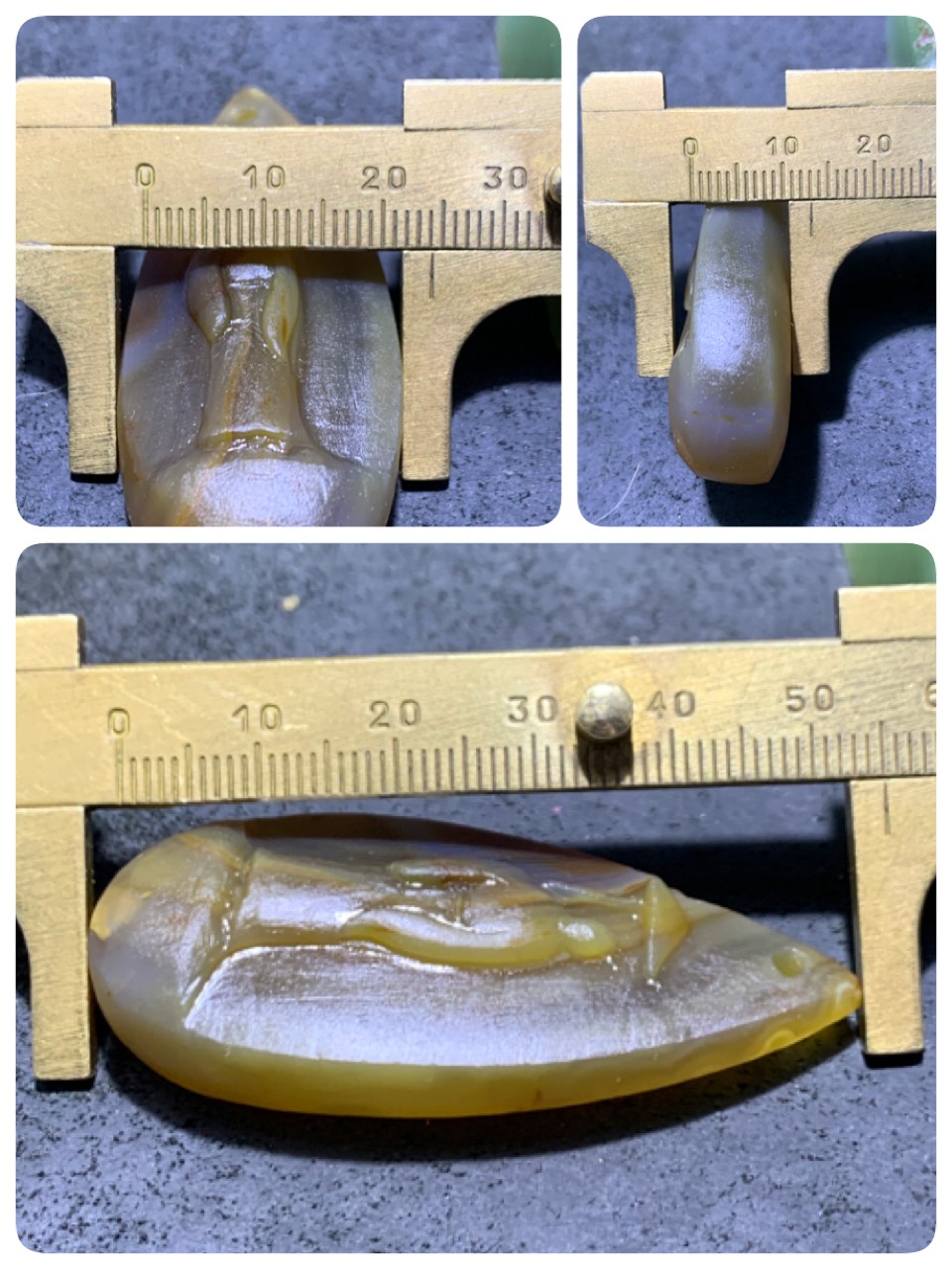 精美亚光蒙料战国红玛瑙高润度金沙鸡油黄料雕刻一心向佛吊坠一个
