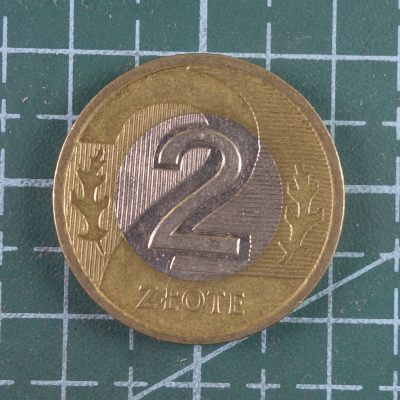 天业钱币散币、银币拍卖第18次专场 全场0元起拍0佣金，欢迎围观参拍 - 波兰1994年2兹罗提双色币