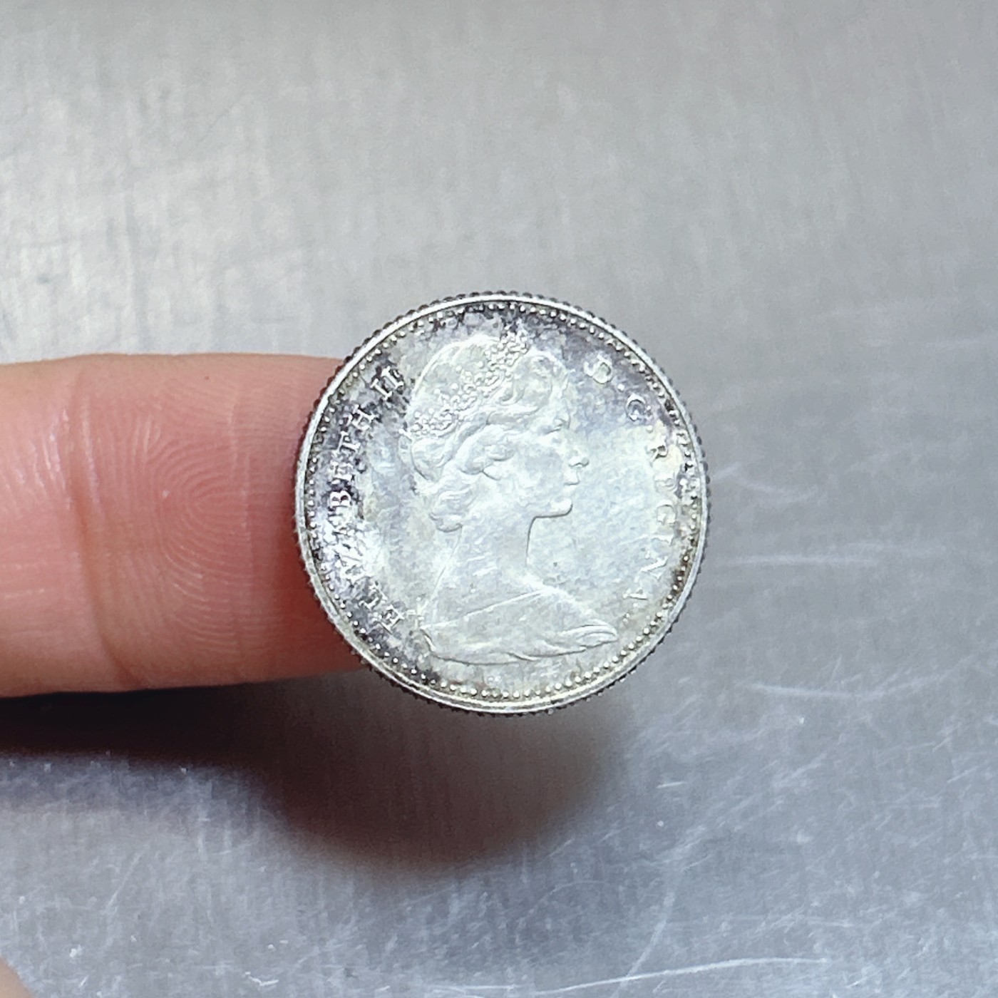 全场一元起拍 世界钱币散币、银币专场 第42期 加拿大1967年10分纪念币银币