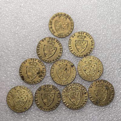 【铜匠收藏】第『63』散币 少量批发局《接受代拍 代送NGC评级》 - 多年份 代用币 token 乔三 10枚 铜币 