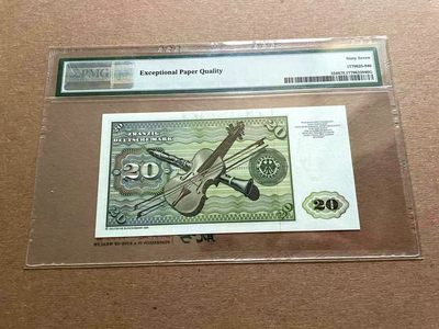 【Blue Auction】✨世界纸币精拍第399期【精】 德国 1980年20马克 PMG67EPQ 