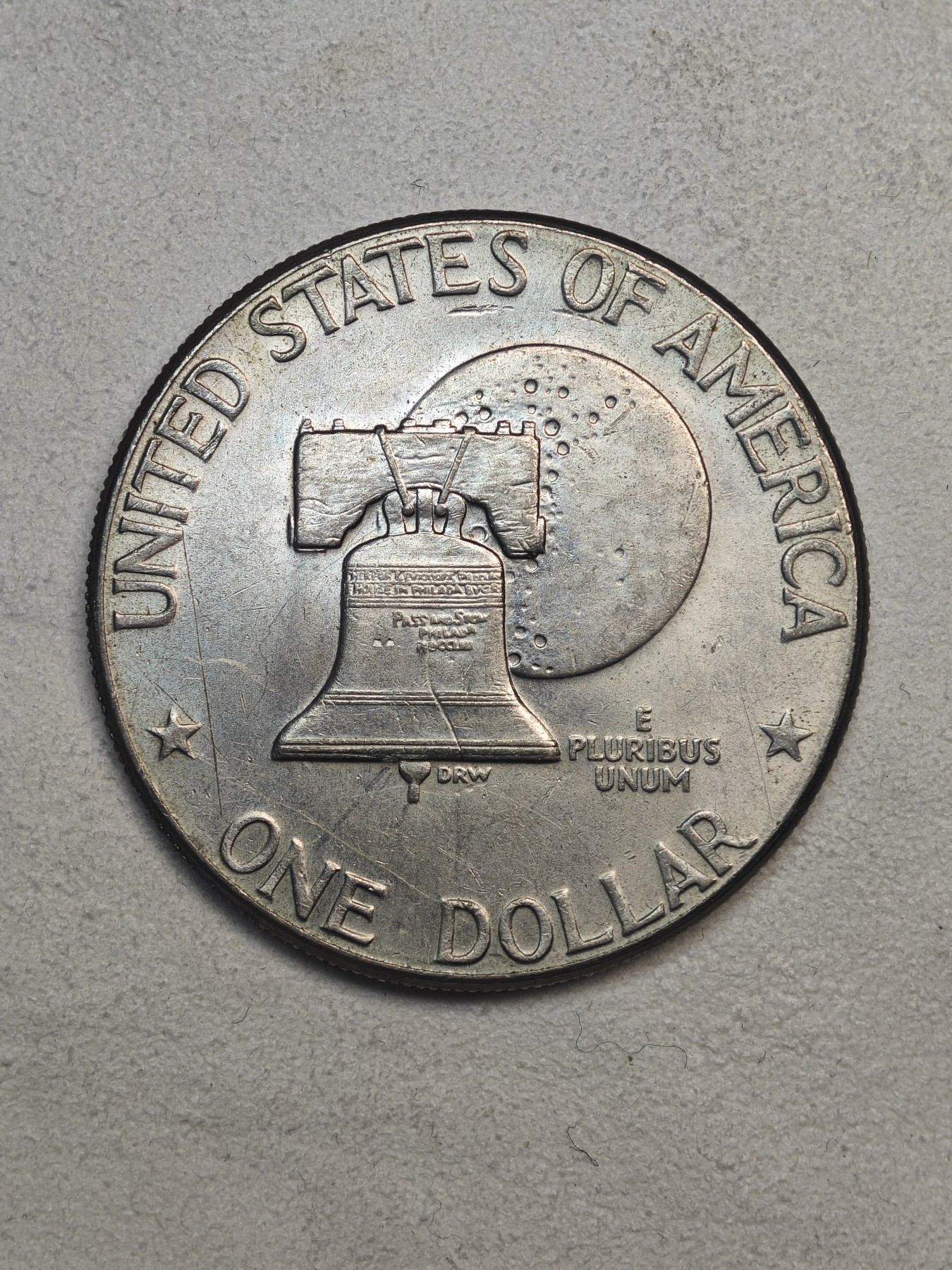 外国硬币收藏店第3期 美国艾森豪威尔1美元大型登月纪念币