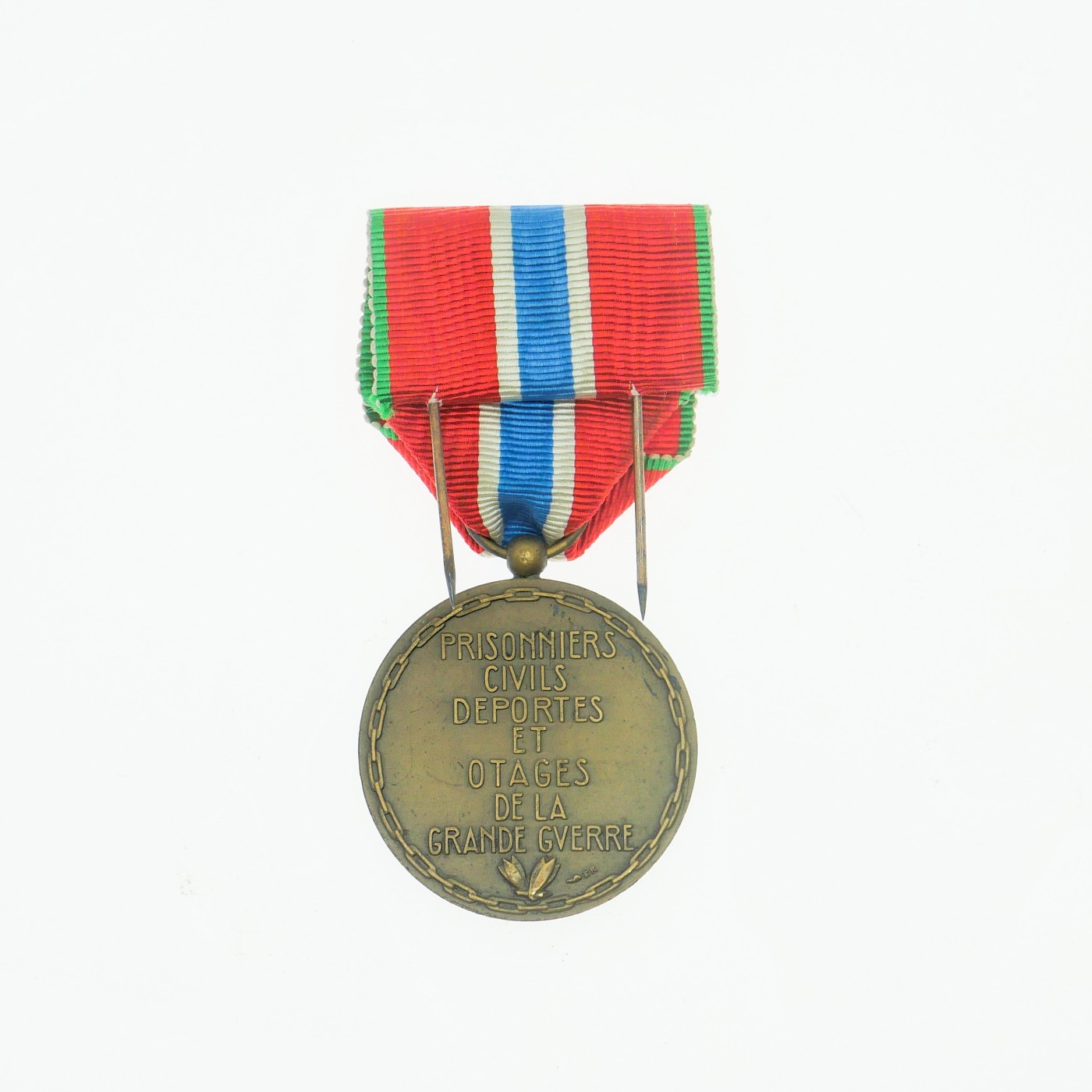 勋章奖章交易所12月2日拍卖 法国一战民事抵抗拘禁纪念章