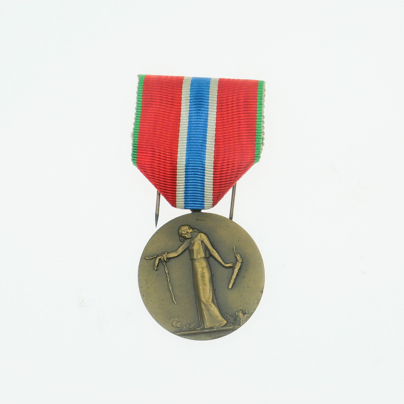 勋章奖章交易所12月2日拍卖 法国一战民事抵抗拘禁纪念章