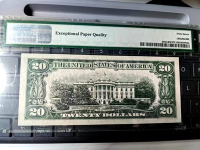 【Blue Auction】✨世界纸币精拍第399期【精】 美国 1934年20美金 PMG67EPQ 高分少见 