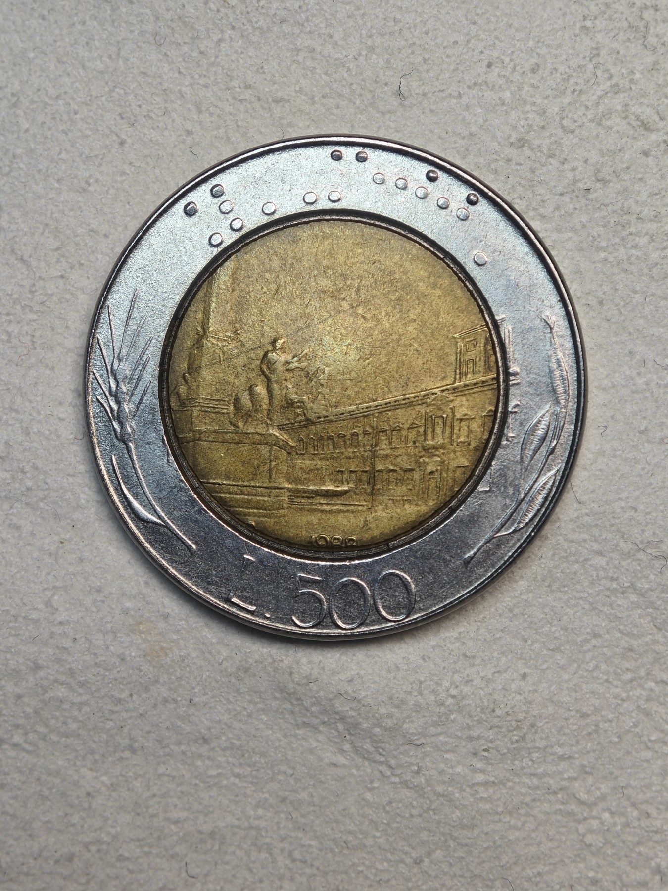 外国硬币收藏店第3期 世界第一种双色币意大利500里拉