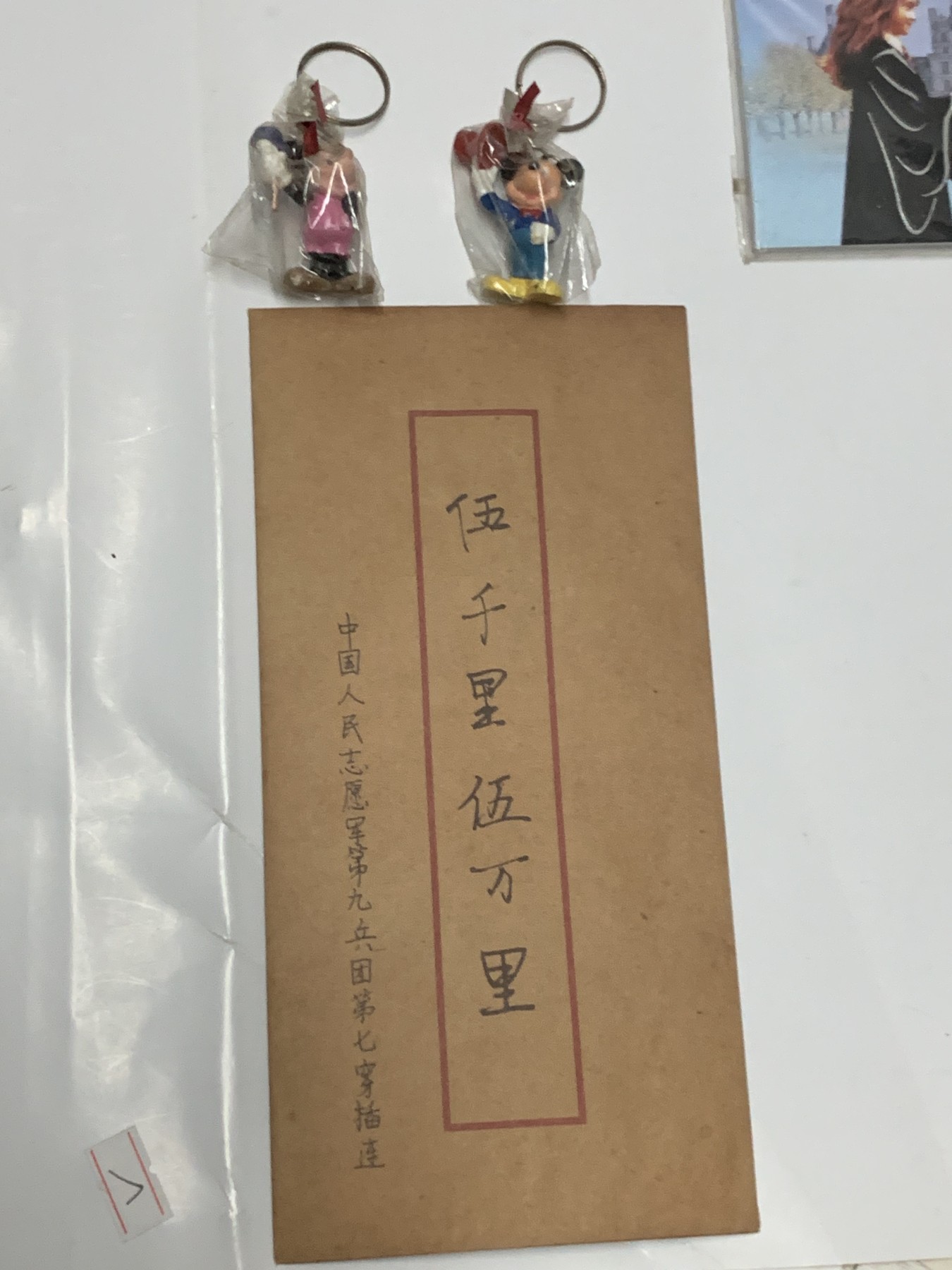 零元拍：宋佳 亲笔签名 《犬之岛》宣传卡，拍中就送流星花园书签，米老鼠小挂坠两枚，哈利波特笔记本，长津湖观影书信