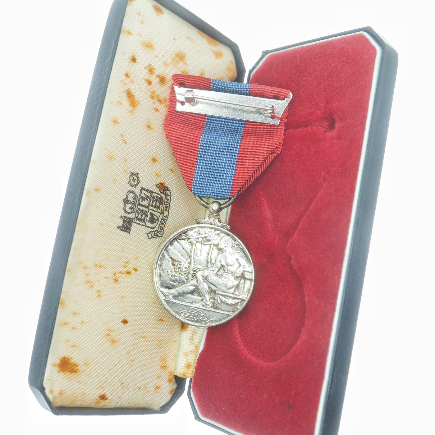 勋章奖章交易所12月2日拍卖 英国帝国服务奖章，银质