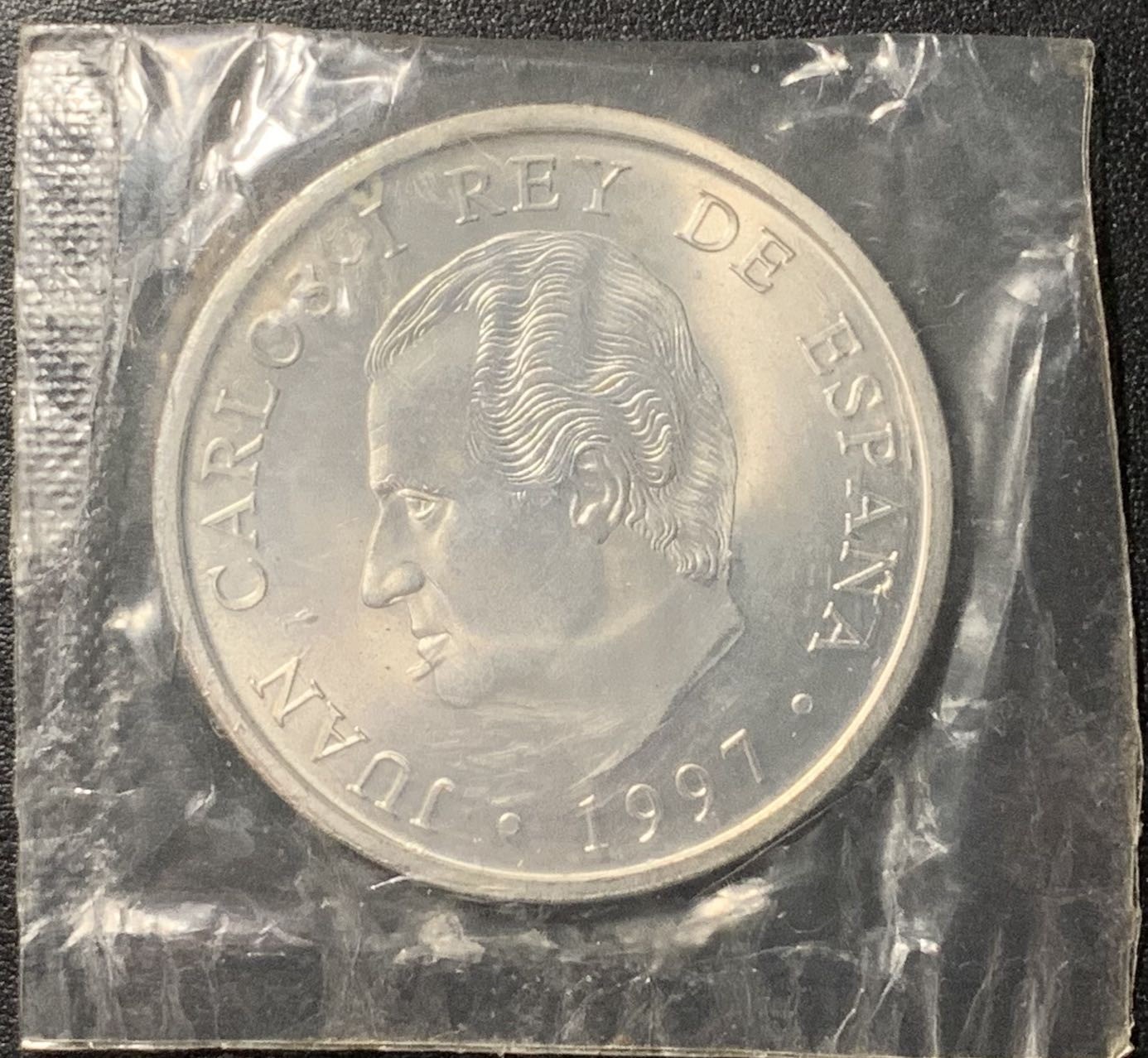 紫瑗钱币——第326期拍卖 西班牙 1997年 堂·吉诃德250周年 2000比塞塔 18克 0.925银 UNC 原封