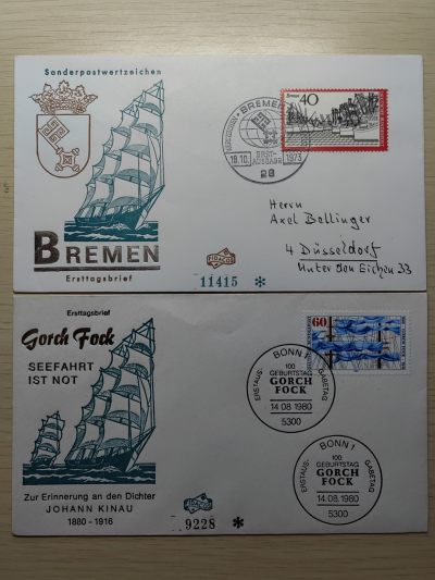 多国精美邮品专场（拍卖）第③③场 - 德国1980 大型邮船