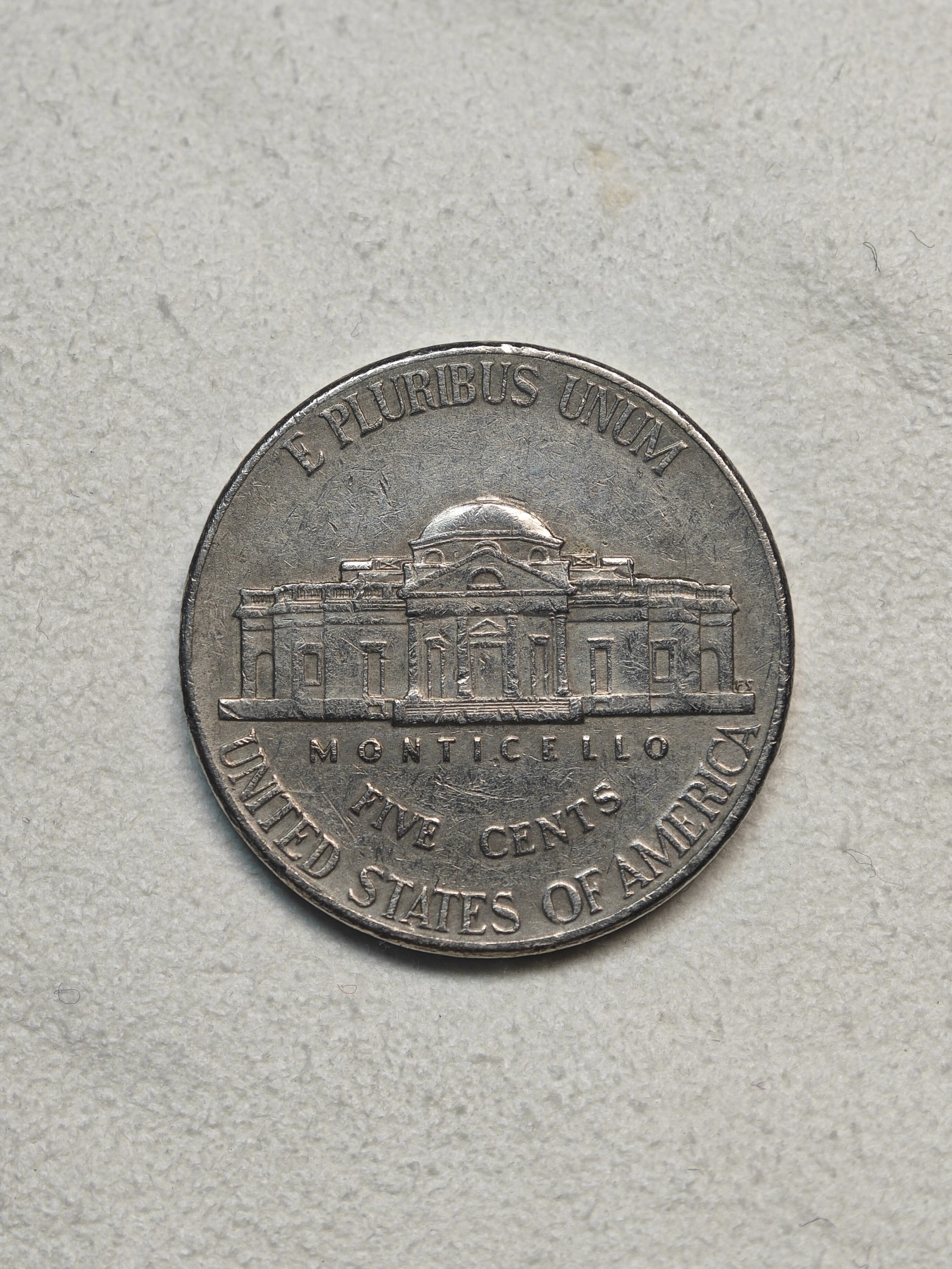 外国硬币收藏店第3期 美国2008年杰斐逊总统纪念币5美分