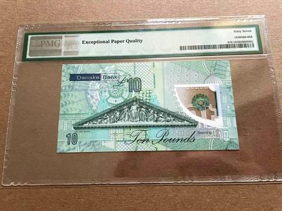 【Blue Auction】✨世界纸币精拍第399期【精】 北爱尔兰 2017年10镑 PMG67EPQ 
