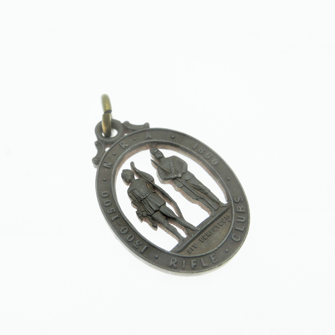 勋章奖章交易所12月2日拍卖 英国步枪协会铜挂章