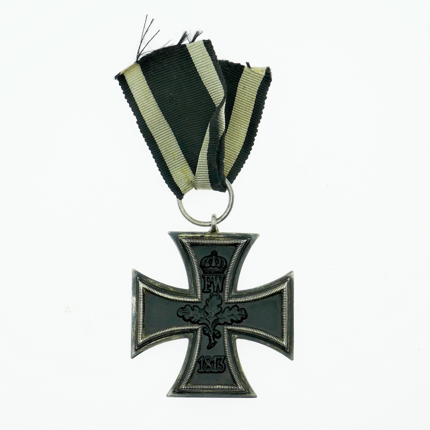 勋章奖章交易所12月2日拍卖 德国一战二级铁十字勋章，挂环带厂标