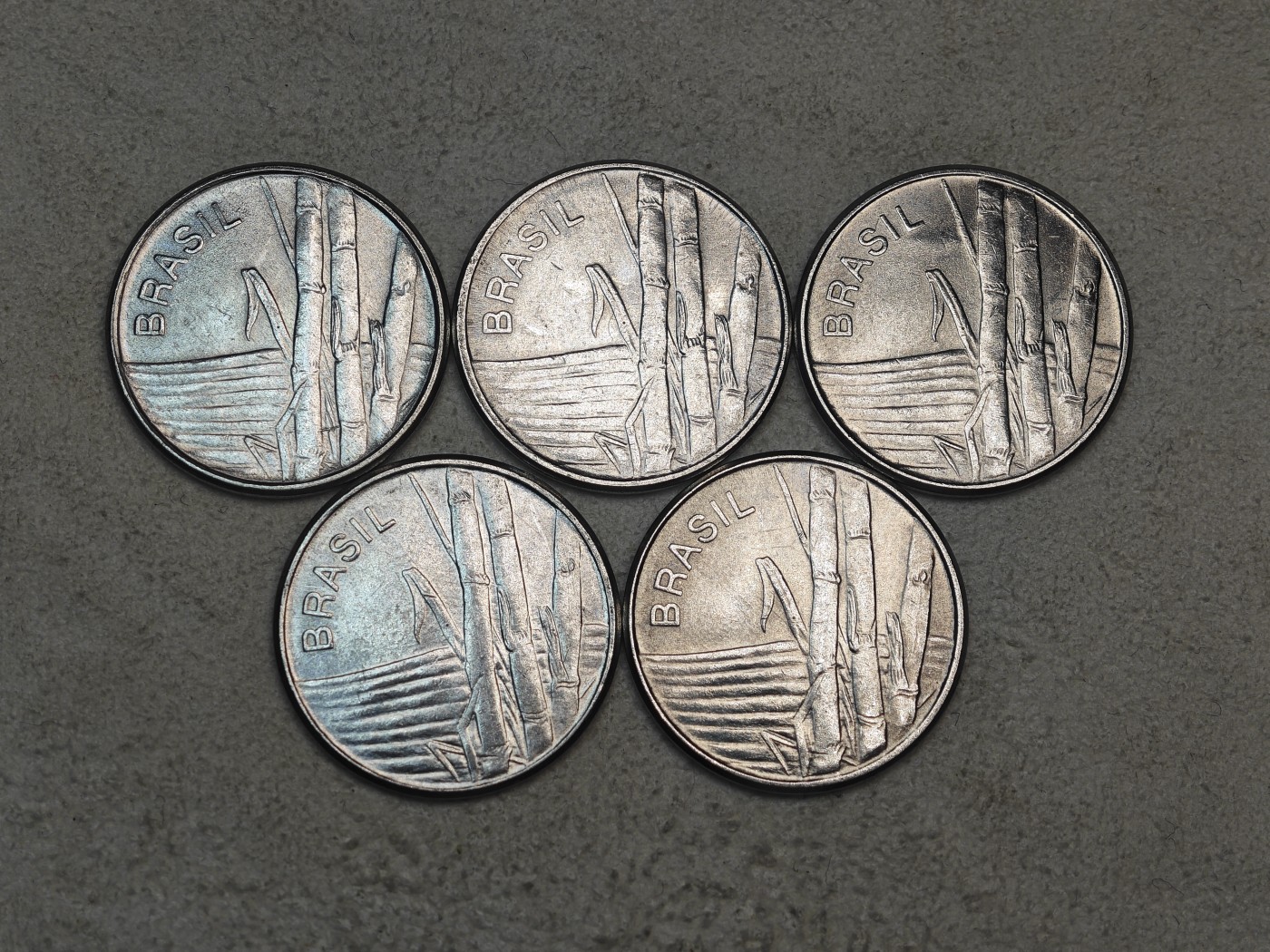 外国硬币收藏店第3期 巴西1克鲁塞罗5枚