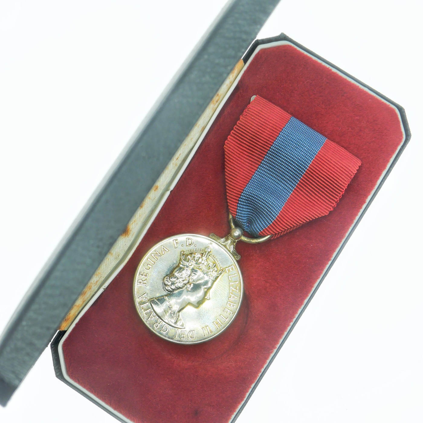 勋章奖章交易所12月2日拍卖 英国帝国服务奖章，银质