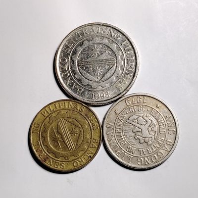 231202 菲律宾硬币一组3枚