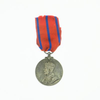 勋章奖章交易所12月2日拍卖 - 英国乔治五世加冕奖章，银质，大都会警察版