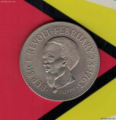 圭亚那1970年1元 FAO纪念币 美洲硬币 实物图 UNC- - 圭亚那1970年1元 FAO纪念币 美洲硬币 实物图 UNC-