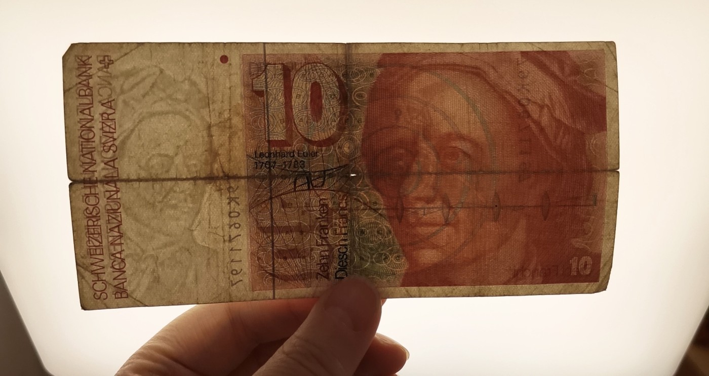 全场一元起拍 各国纸币专场 第43期 瑞士10法郎纸币