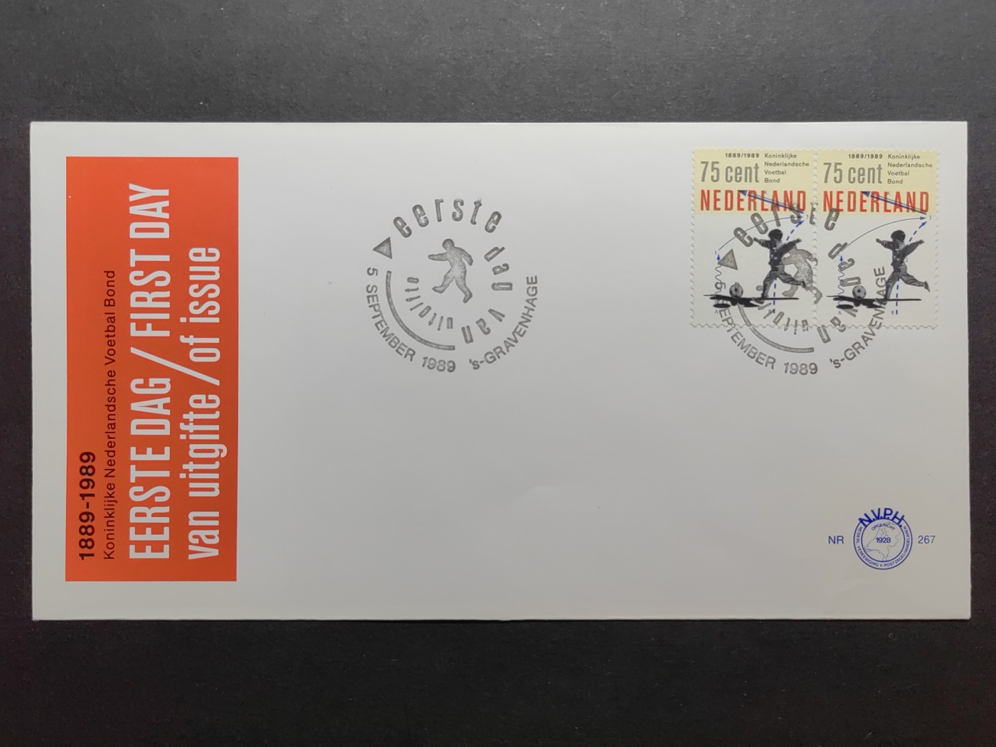 多国精美邮品专场（拍卖）第③③场 荷兰1989 青少年足球 