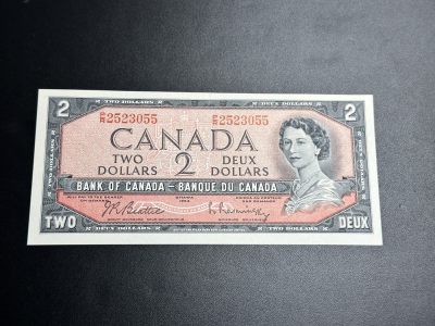 《外钞收藏家》第三百一十八期 - 1954年加拿大2加元 全新UNC