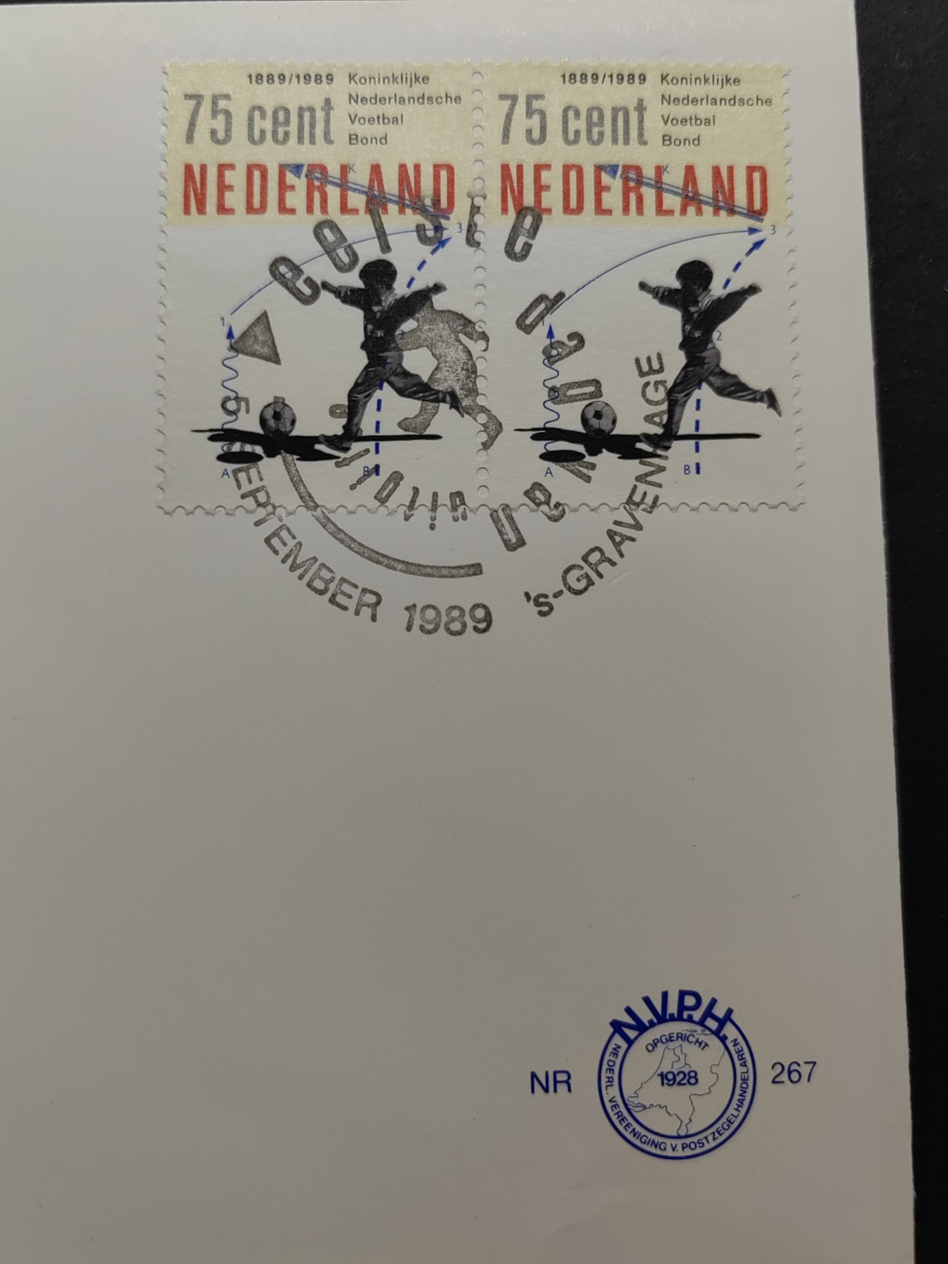 多国精美邮品专场（拍卖）第③③场 荷兰1989 青少年足球 
