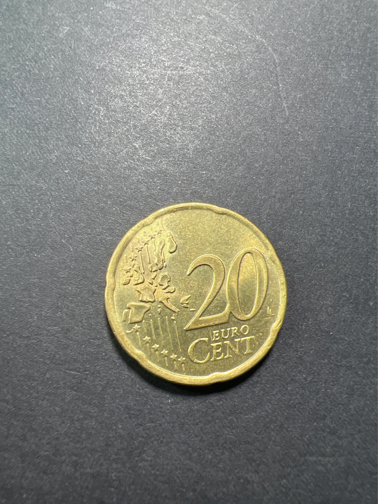 【8个洞收藏】第32场★ 🈵20元or 6件包邮★硬币专场  欧洲希腊2002年 20分铜币 扬•卡坡迪斯查斯 