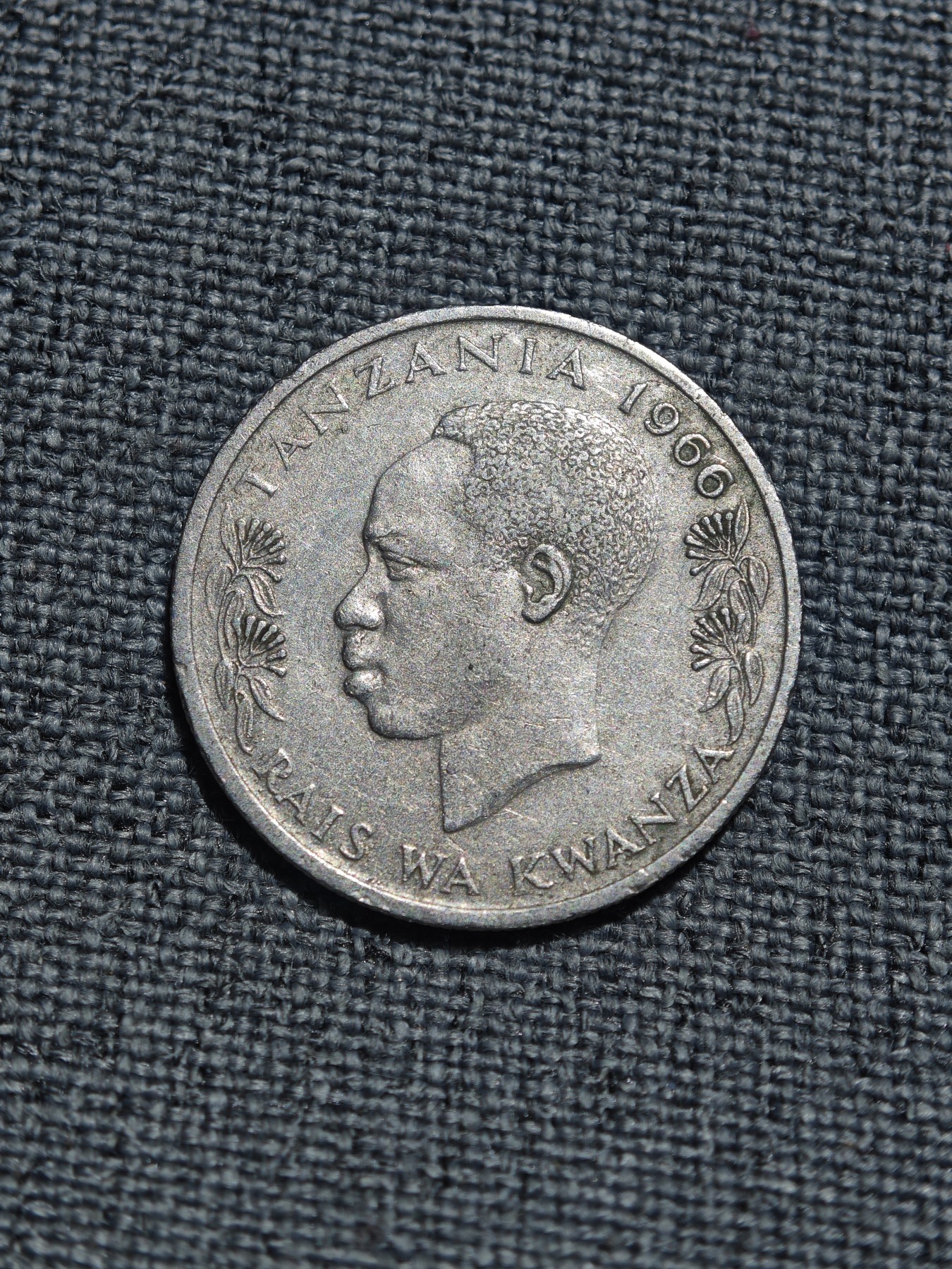 外国硬币收藏店第3期 少见坦桑尼亚早期1966年兔子50分