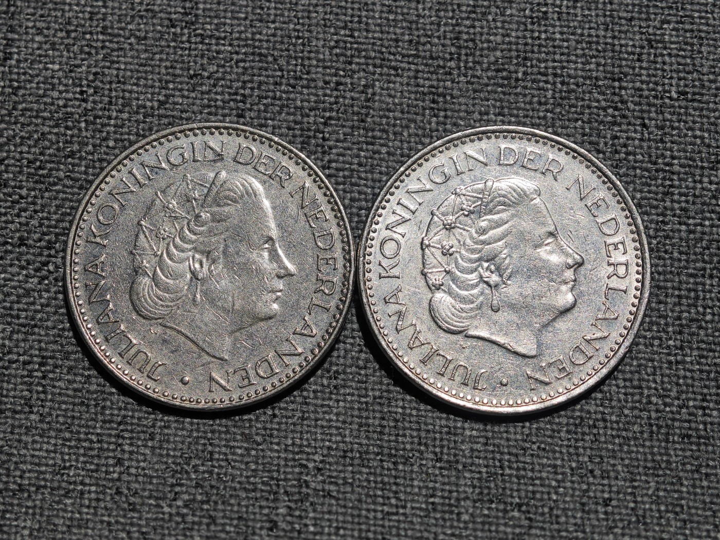 外国硬币收藏店第3期 荷兰朱莉安娜女王1荷兰盾2枚