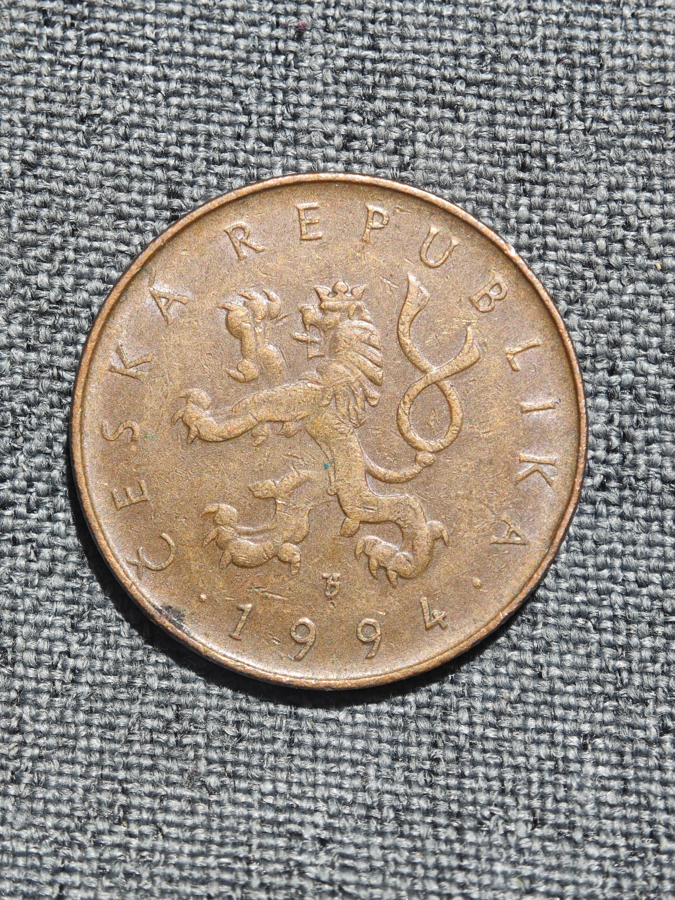 外国硬币收藏店第3期 捷克1994年布尔诺大教堂10克朗铜币