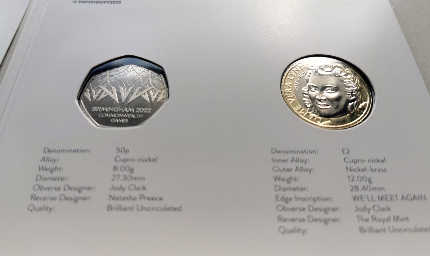 凡希社世界钱币微拍第二百五十六期 2022英国钱币年册原厂包装全品！