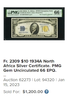 【Blue Auction】✨世界纸币精拍第400期盛典——白金之夜