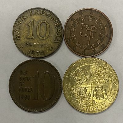 日本回流散币 - 杂币四枚