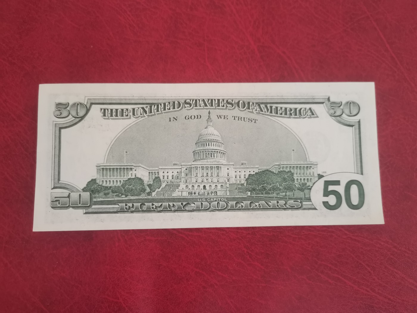 美国纸币发1996年大头版50美元纸币全新UNC - 岁寒三友（欧美钱币直售店） - 岁寒三友（欧美钱币直售店） - 麦稀奇