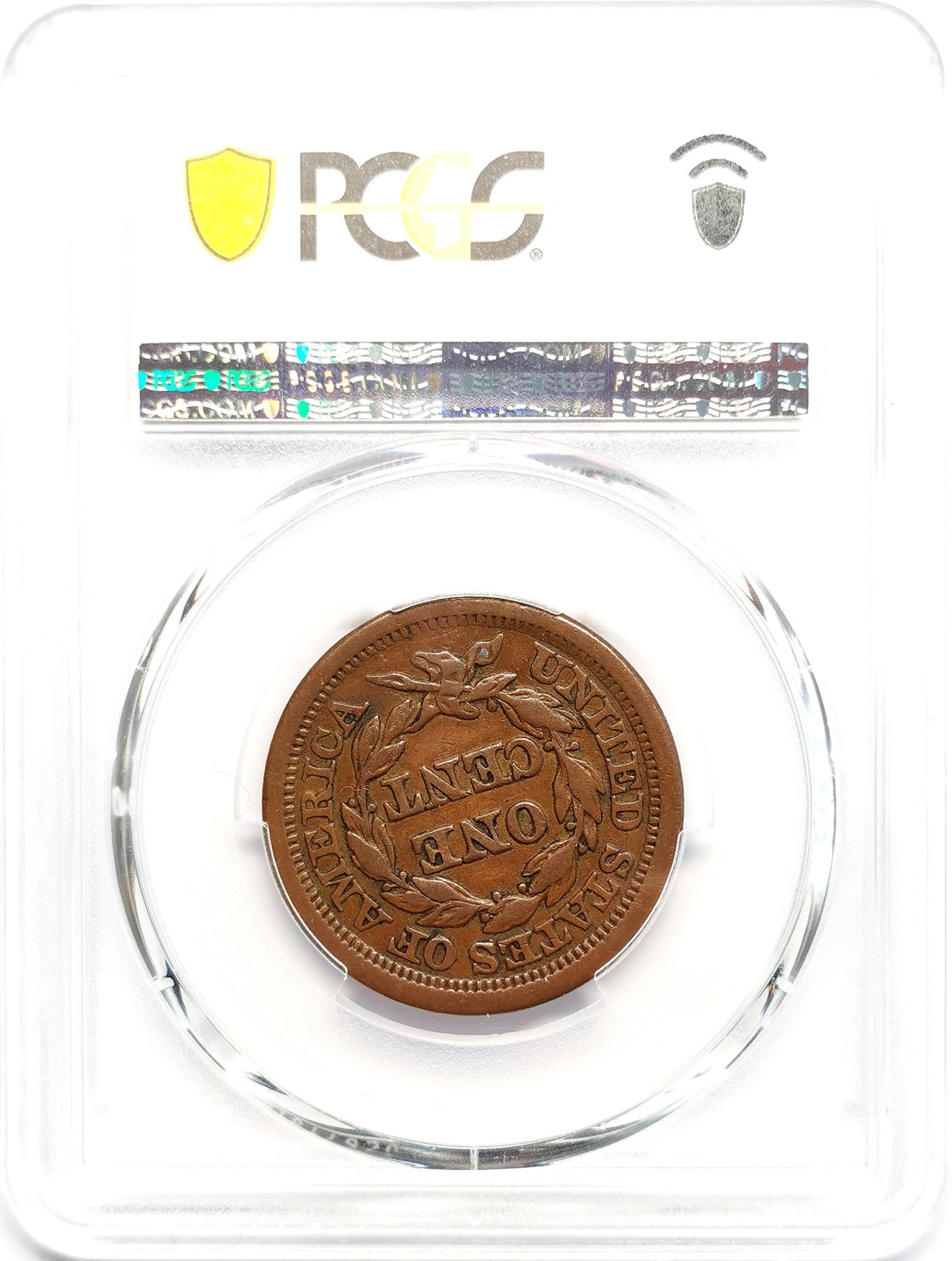 凡希社世界钱币微拍第二百五十六期 1854美国Liberty铜币PCGS-XF45