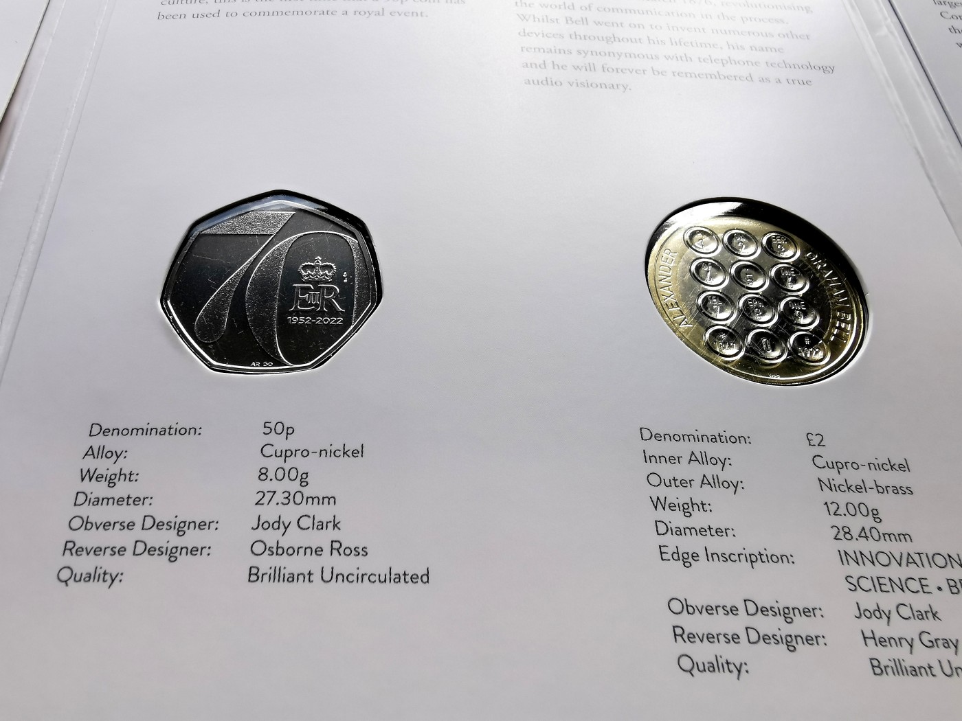 凡希社世界钱币微拍第二百五十六期 2022英国钱币年册原厂包装全品！