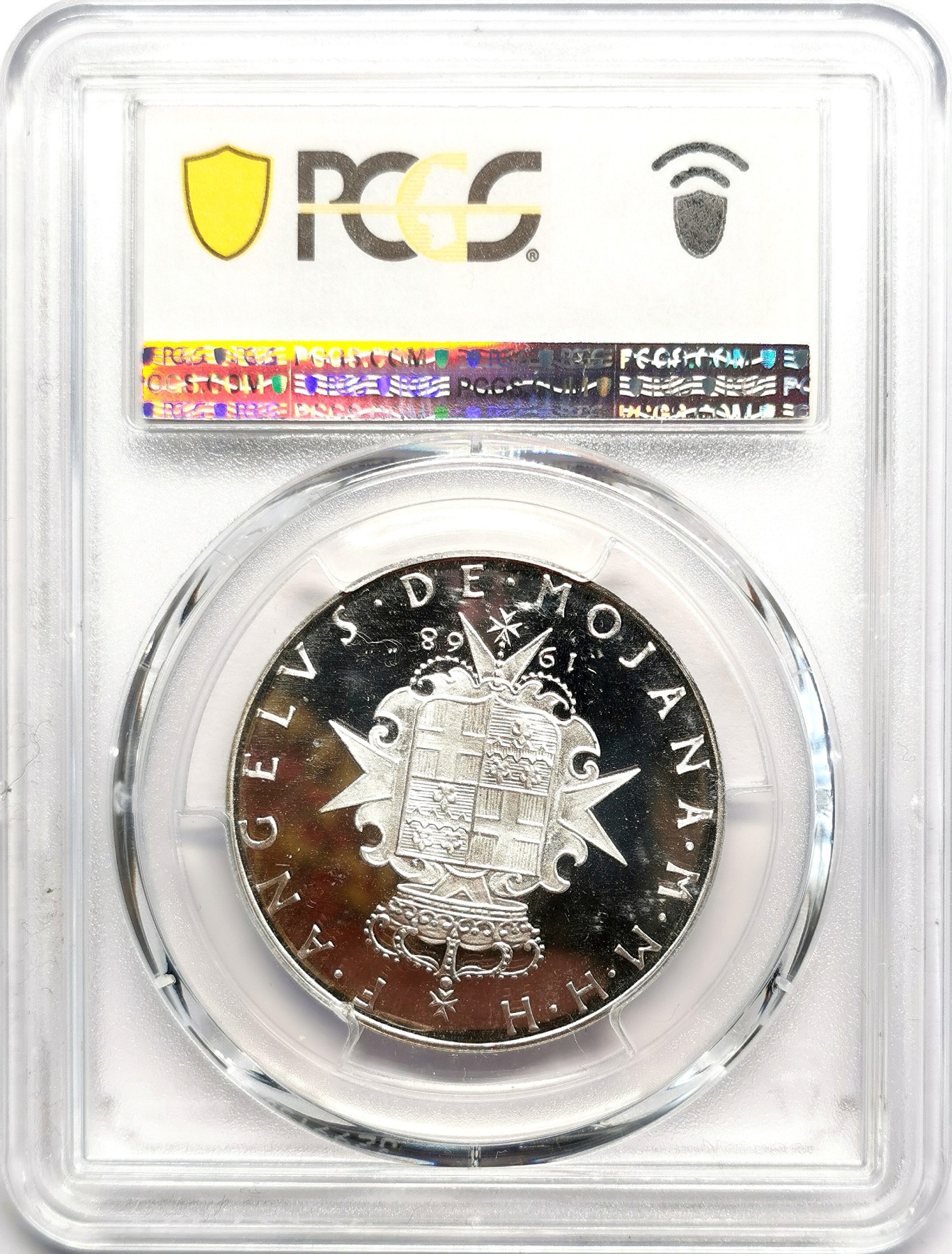 凡希社世界钱币微拍第二百五十六期 1968马耳他骑士团5Scudo大银精铸样币PCGS-PR67DCAM