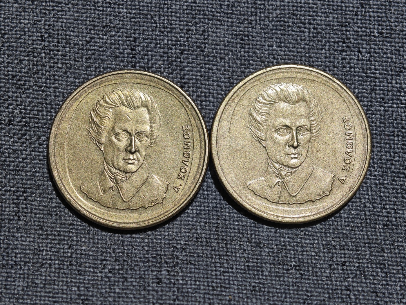 外国硬币收藏店第3期 希腊1990年20德拉克马厚铜币