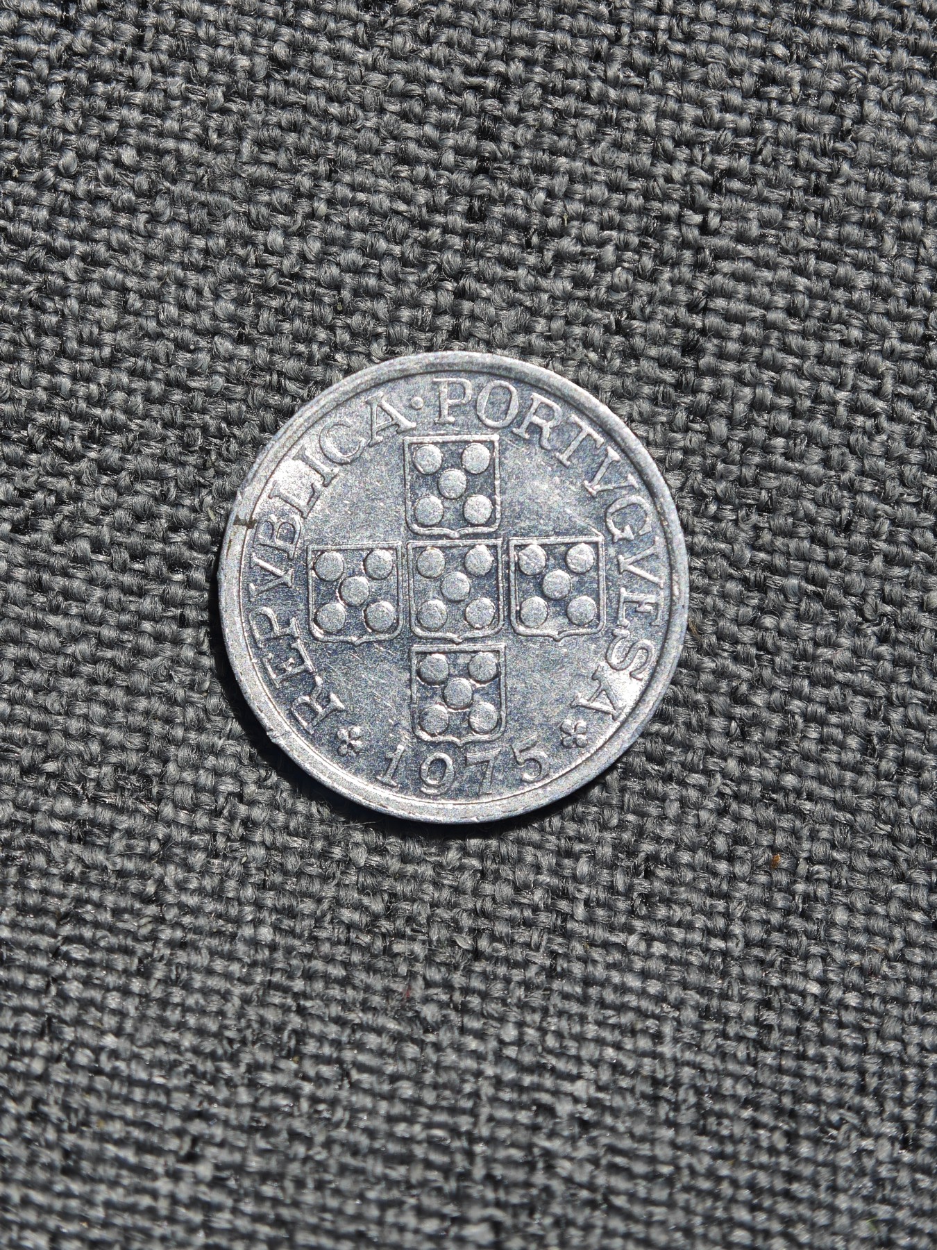 外国硬币收藏店第3期 葡萄牙1975年10生丁铝币