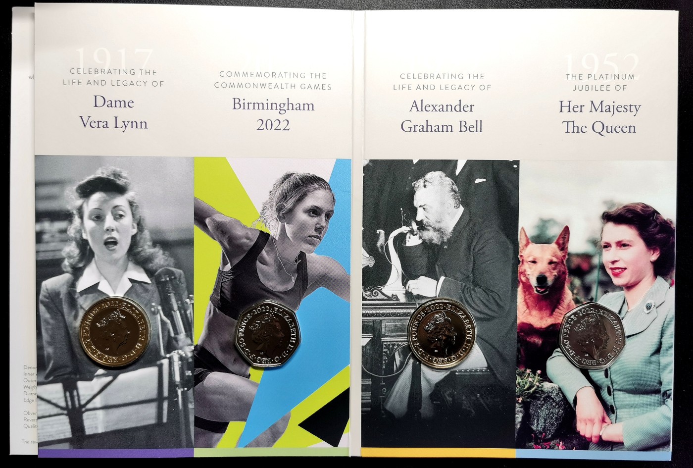 凡希社世界钱币微拍第二百五十六期 2022英国钱币年册原厂包装全品！